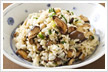 炒め野菜の混ぜご飯